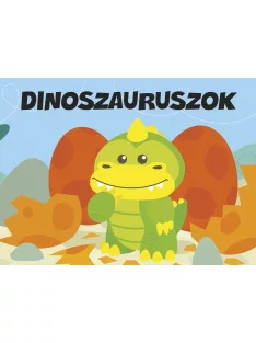 Pancsolókönyv szivaccsal - Dinoszaurusz