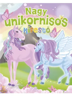 Nagy unikornisos kifestő