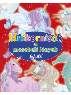 Unikornisok és mesebeli lények kifestő