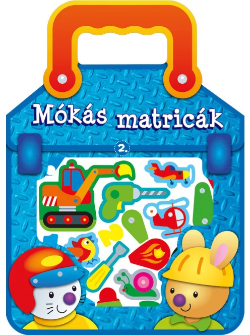 Mókás matricák 2. - kék