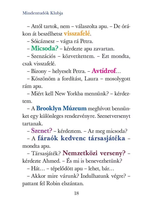 Mindentudók Klubja 12. - A fáraó társasjátéka