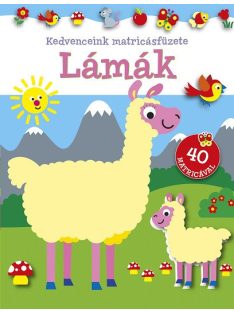 Kedvenceink matricásfüzete - Lámák