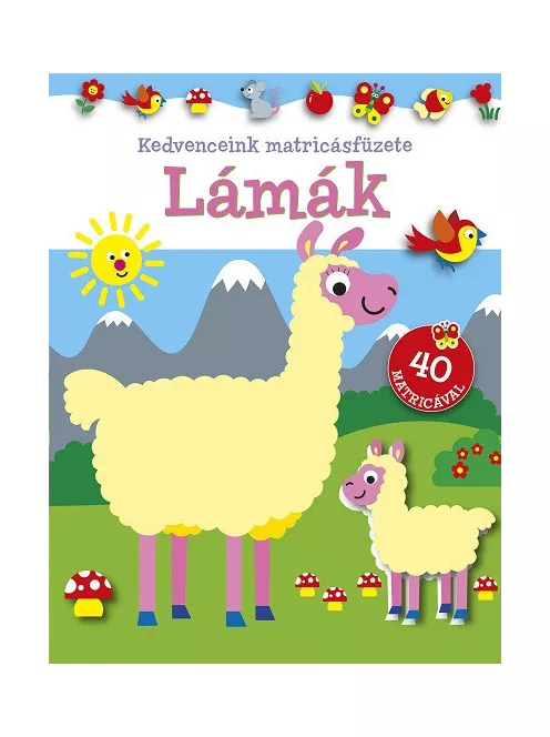 Kedvenceink matricásfüzete - Lámák