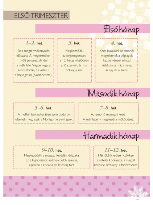 Napló a babavárás 9 hónapjáról