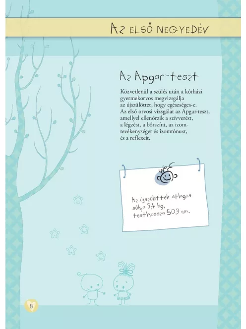 Napló a babám első évéről (fiús)