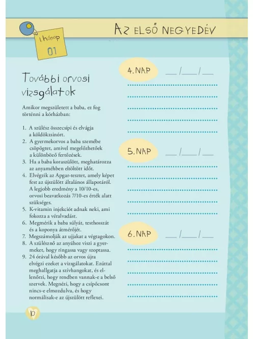 Napló a babám első évéről (fiús)