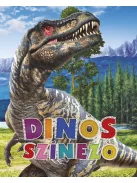 Dinós színező