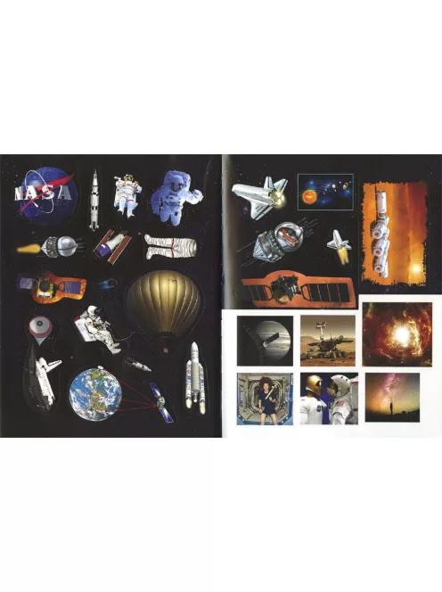 Space Stickers - Astronauts and Space Exploration