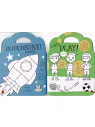 My Fun Colouring Backpack with Stickers - Boys