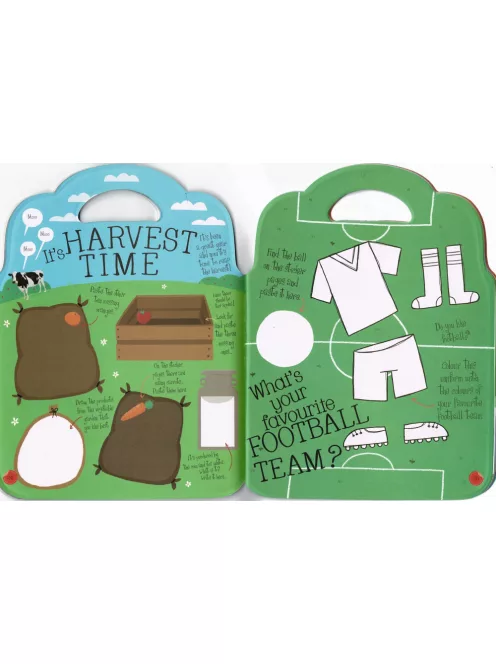 My Fun Colouring Backpack with Stickers - Boys