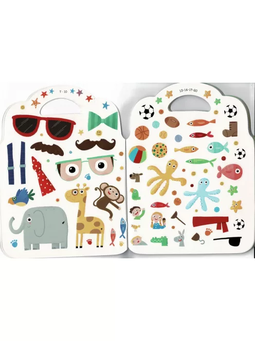 My Fun Colouring Backpack with Stickers - Boys