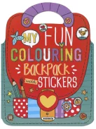 My Fun Colouring Backpack with Stickers - Girls