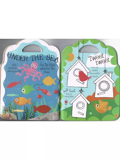 My Fun Colouring Backpack with Stickers - Girls