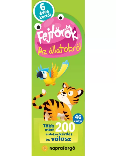 Fejtörők - Az állatokról 6 éves kortól