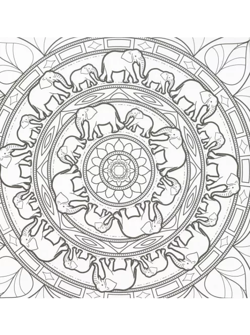 Mandalák és színezők - Vadállatok