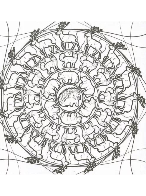 Mandalák és színezők - Vadállatok