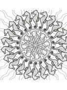 Mandalák és színezők - Víziállatok