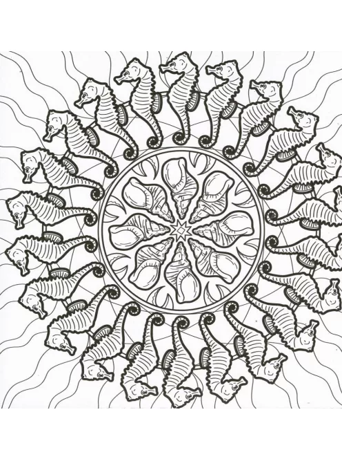 Mandalák és színezők - Víziállatok