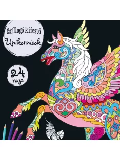 Csillogó kifestők - Unikornisok