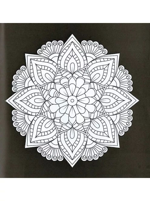 Csillogó kifestők - Mandalák