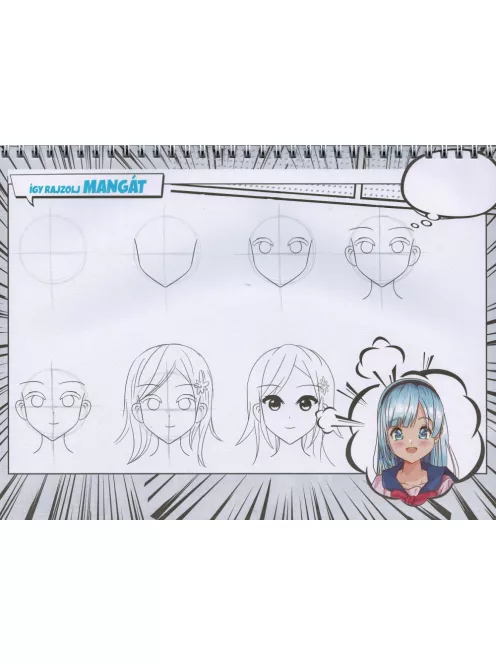 Manga rajzfüzet 1.