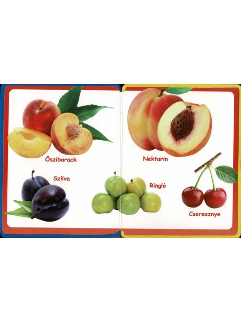 Szivacskönyv - Gyümölcsök