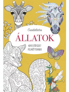 Kifestőfüzet felnőtteknek - Csodálatos állatok