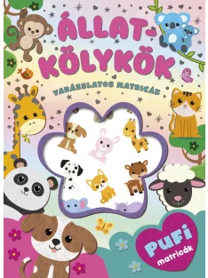 Varázslatos matricák - Állatkölykök