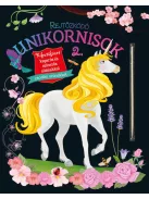 Rejtőzködő unikornisok 2. - Kifestőfüzet kaparós és színezős oldalakkal