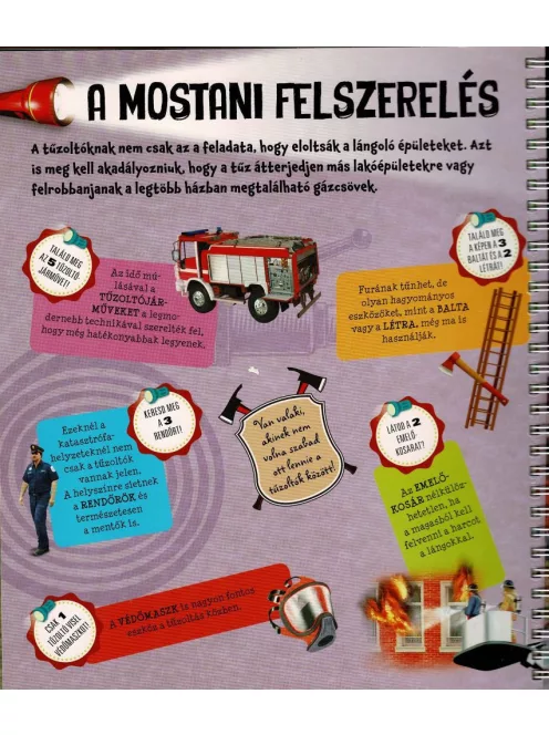 Zseblámpával - A tűzoltók nyomában