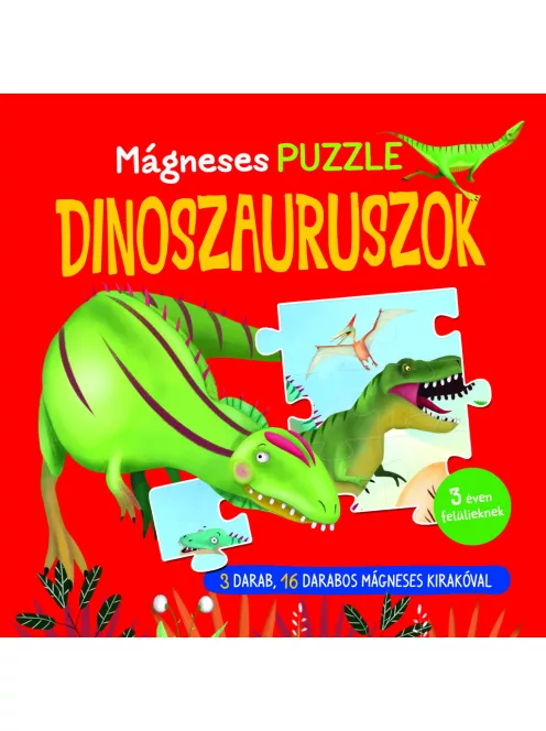 Mágneses puzzle - Dinoszauruszok