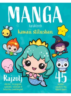 Manga karakterek kawaii stílusban