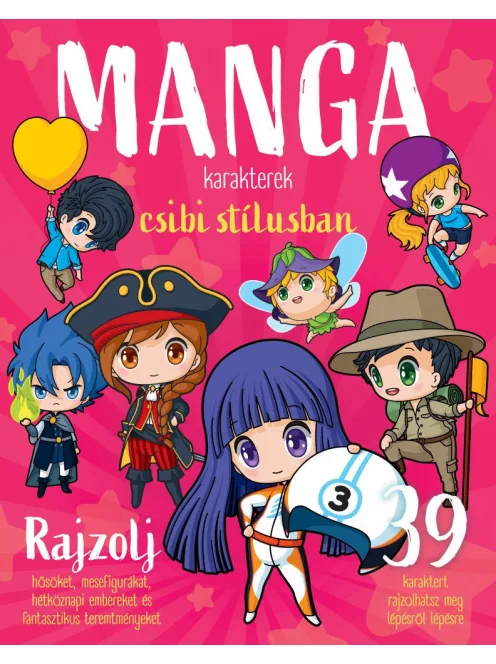 Manga karakterek csibi stílusban