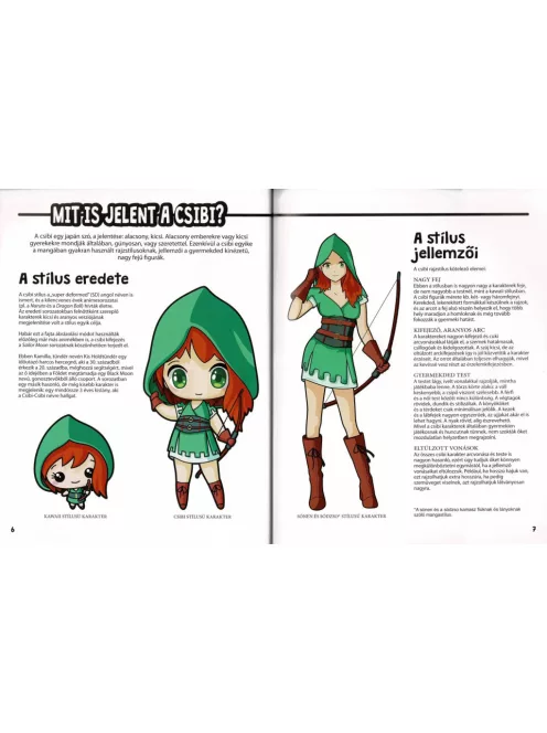 Manga karakterek csibi stílusban