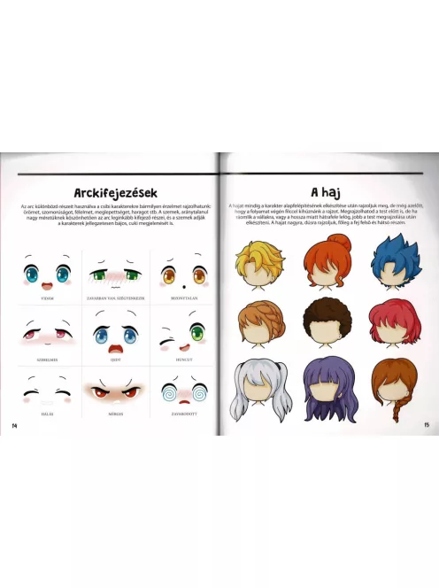 Manga karakterek csibi stílusban