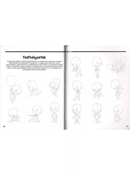 Manga karakterek csibi stílusban