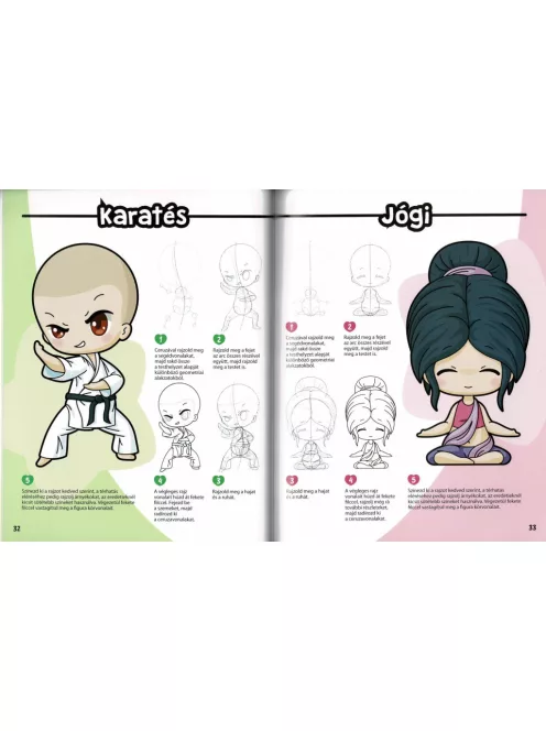 Manga karakterek csibi stílusban