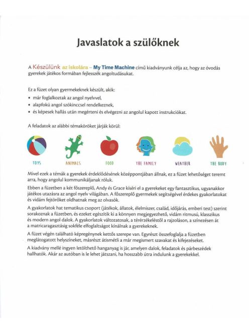 Készülünk az iskolára - angolul