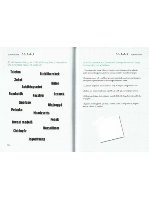 Agytorna 2. - Fejleszd a memóriádat és a mentális képességeidet (új)