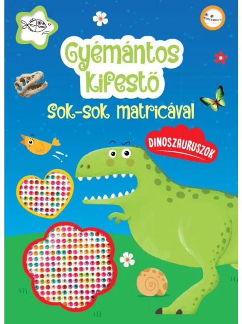 Gyémántos kifestő - Dinoszauruszok