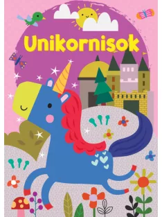 12 darabos kirakós - Unikornisok