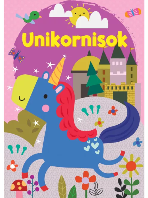 12 darabos kirakós - Unikornisok