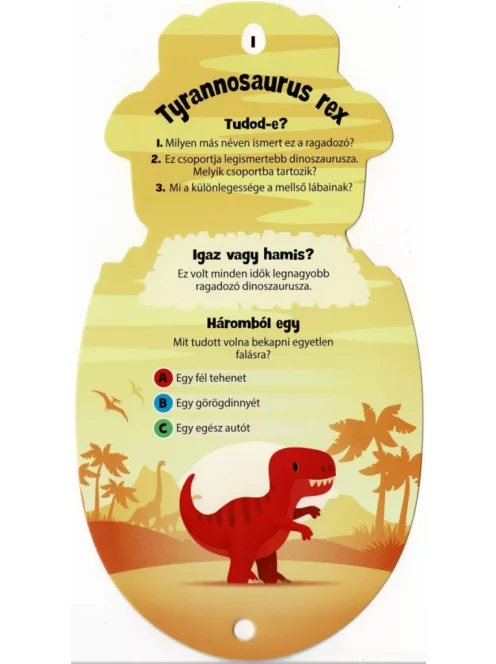 Tudod a választ? - Dinoszauruszok