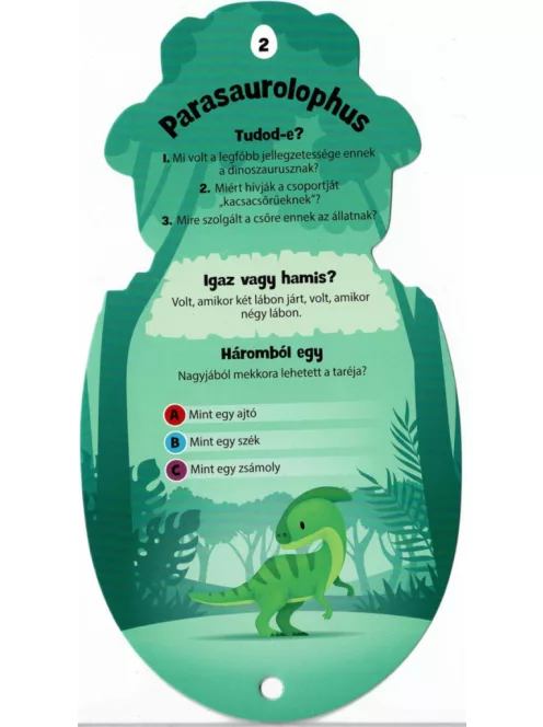 Tudod a választ? - Dinoszauruszok