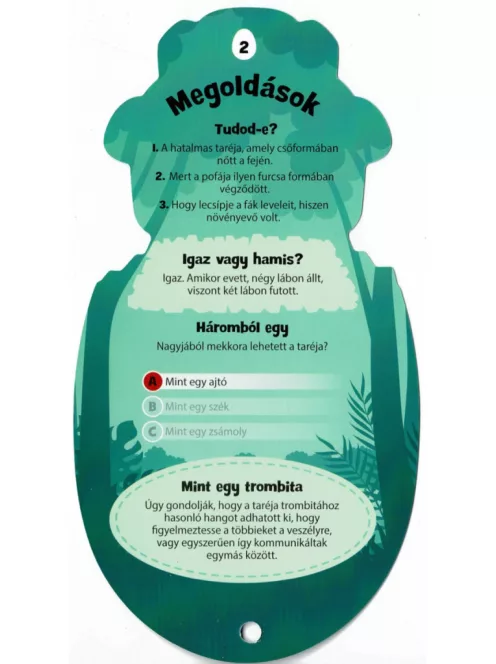Tudod a választ? - Dinoszauruszok