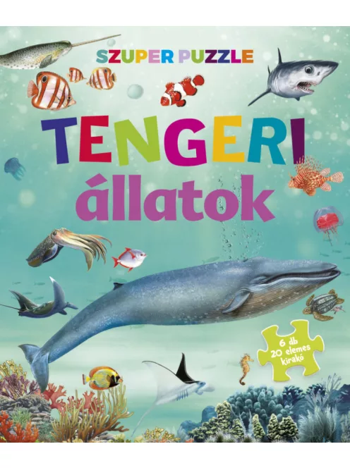 Szuper puzzle - Tengeri állatok