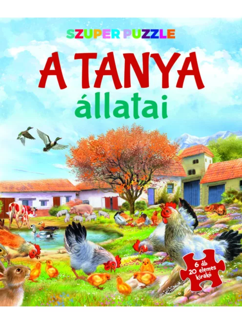 Szuper puzzle - A tanya állatai