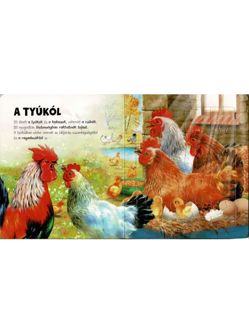 Szuper puzzle - A tanya állatai