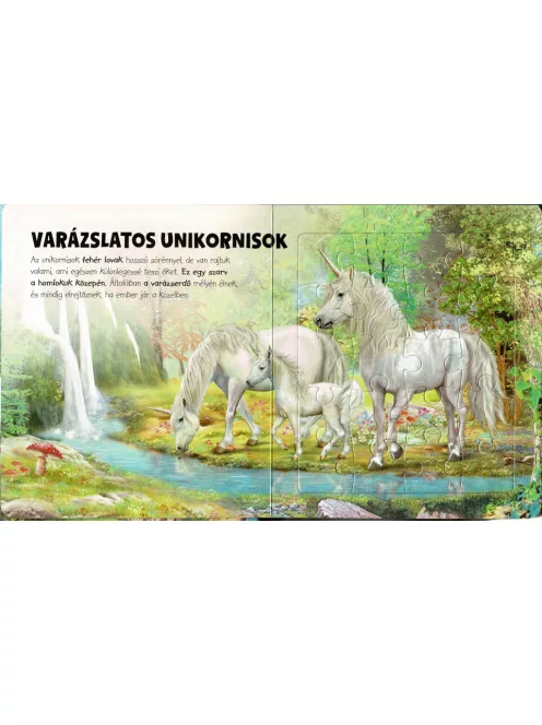 Szuper puzzle - Unikornisok