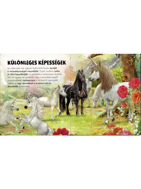 Szuper puzzle - Unikornisok